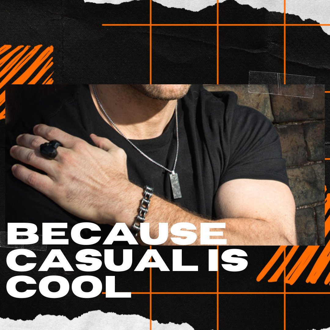 Casual Wear Accessories - Because Casual is Cool - INOX Jewelry for Men