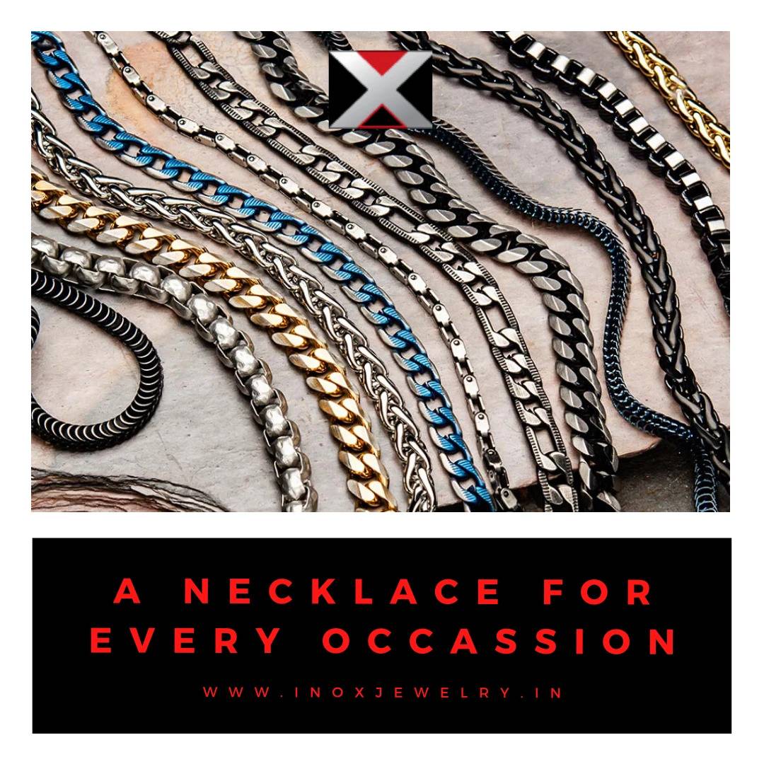 Different Styles of Necklaces for Men: A Necklace for Every Occasion - INOX Jewelry for Men