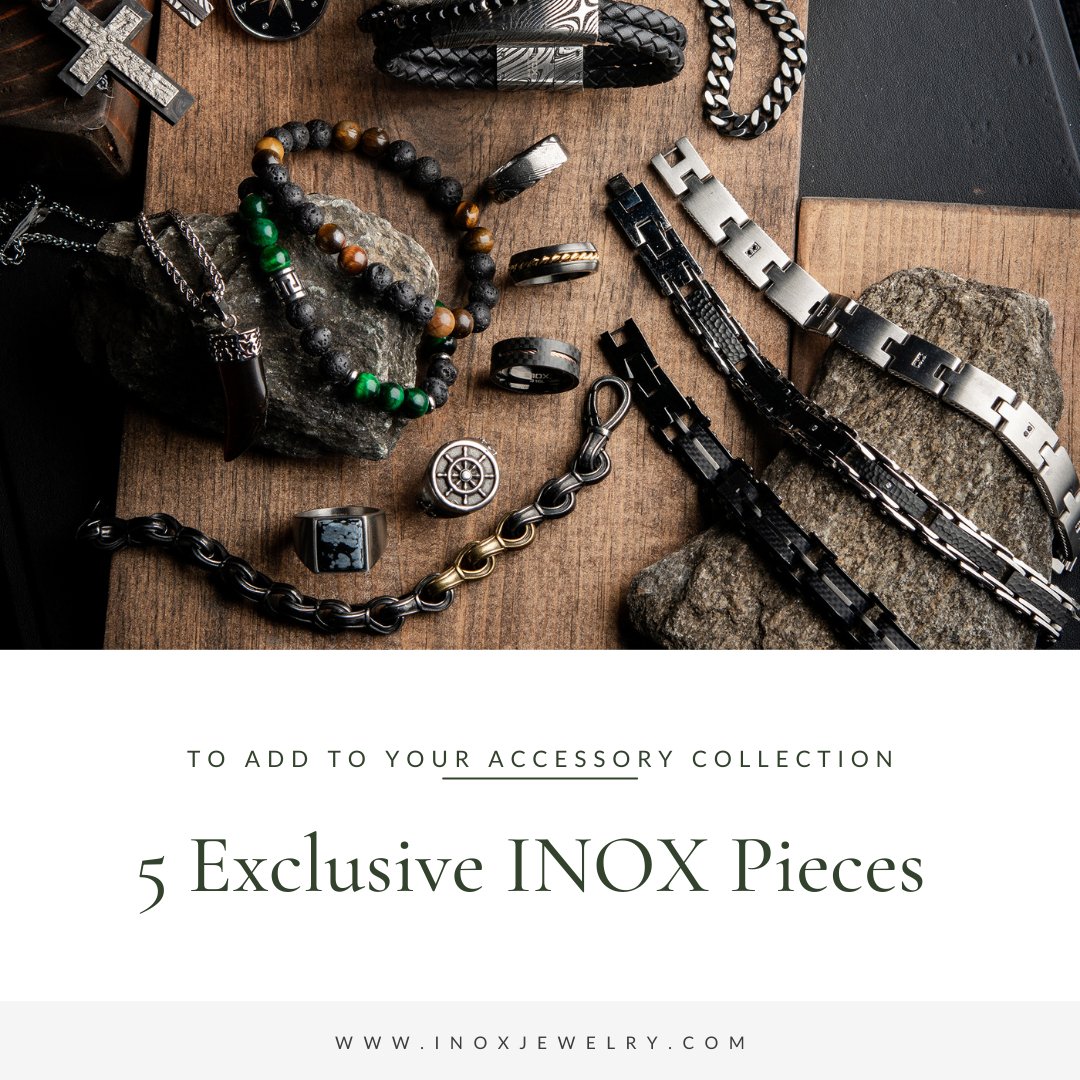 Exclusive Jewelry Pieces From INOX to Nail That Look - INOX Jewelry for Men
