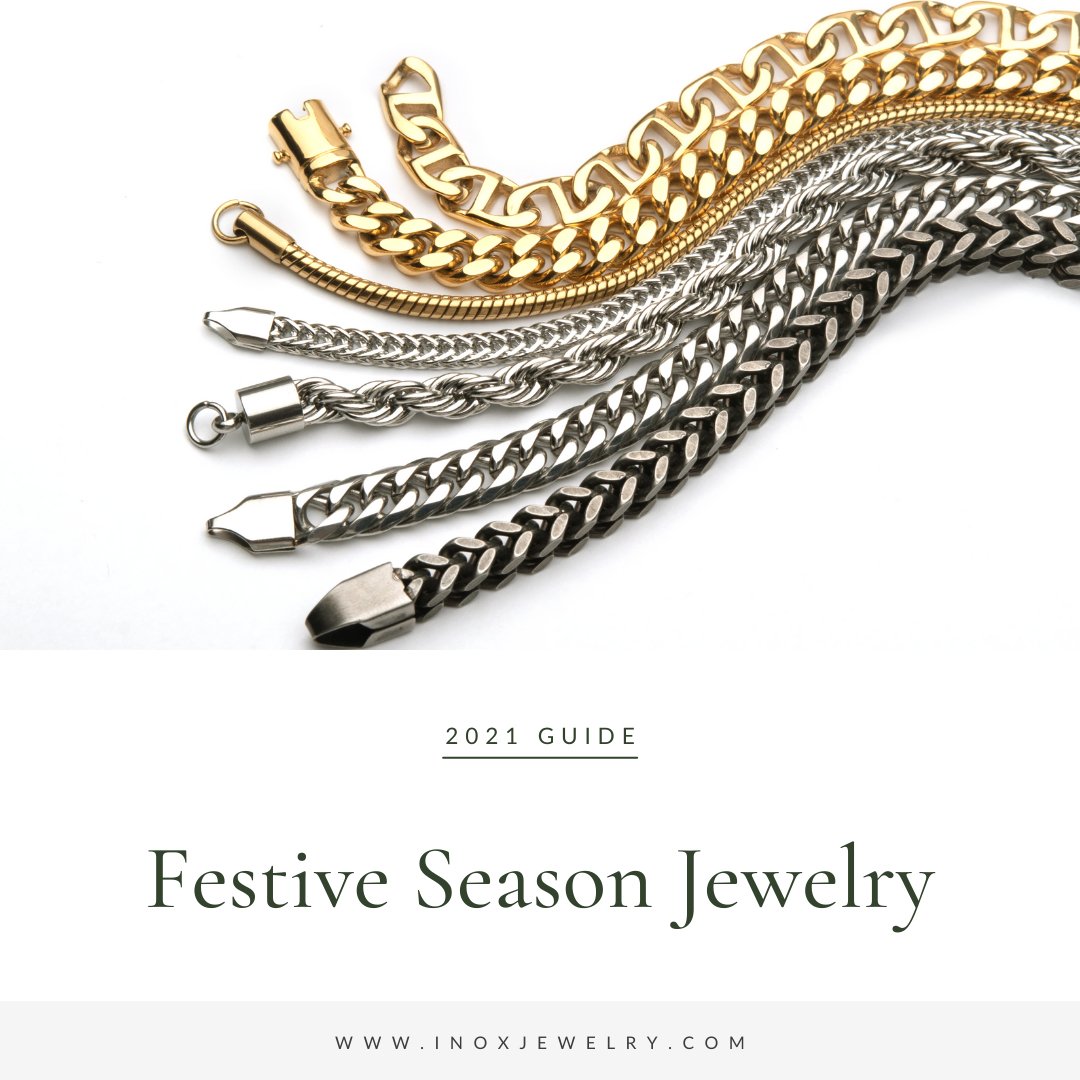 Festive Season Jewelry Guide 2021 - INOX Jewelry for Men