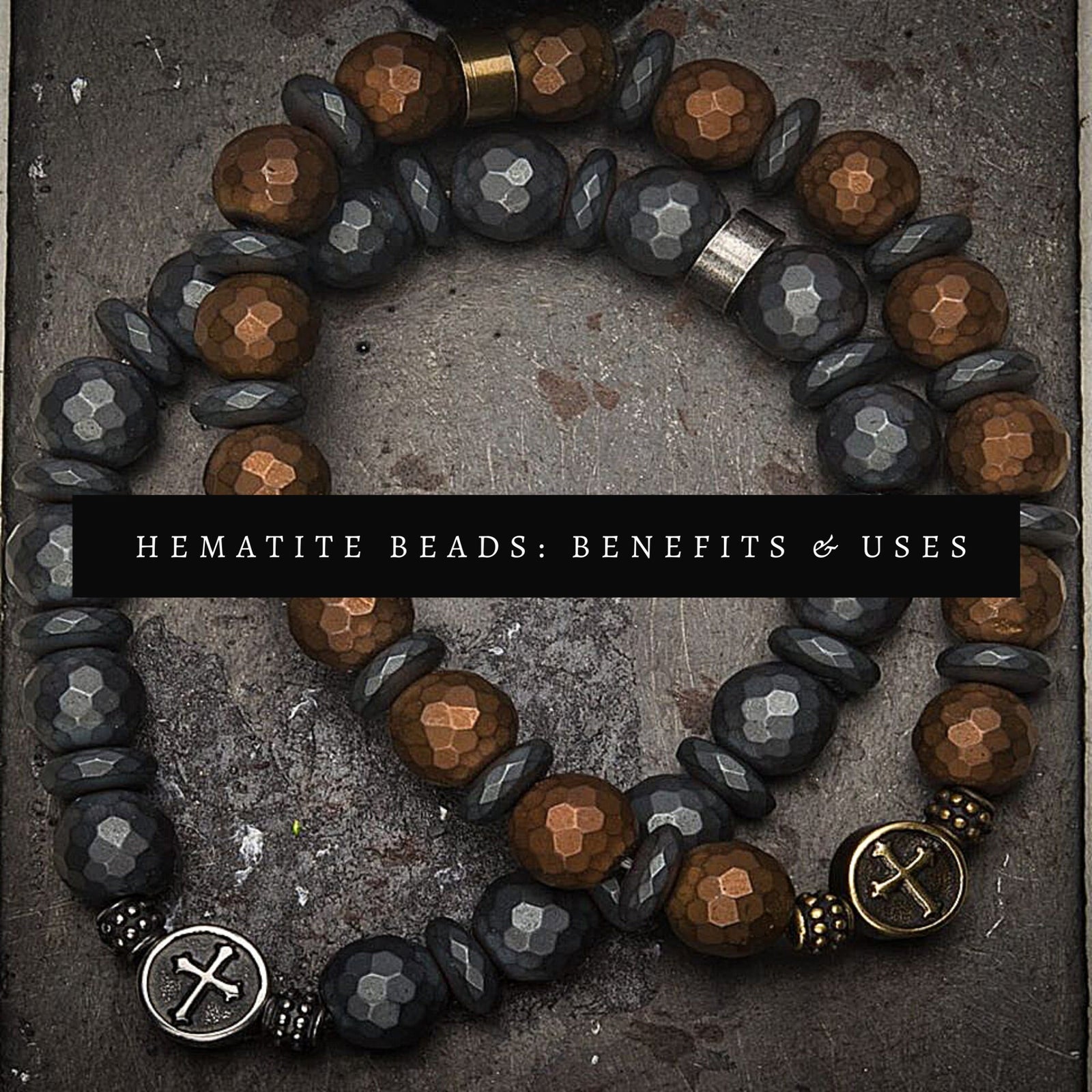 Hematite Bead Bracelets and Their Benefits - INOX Jewelry for Men