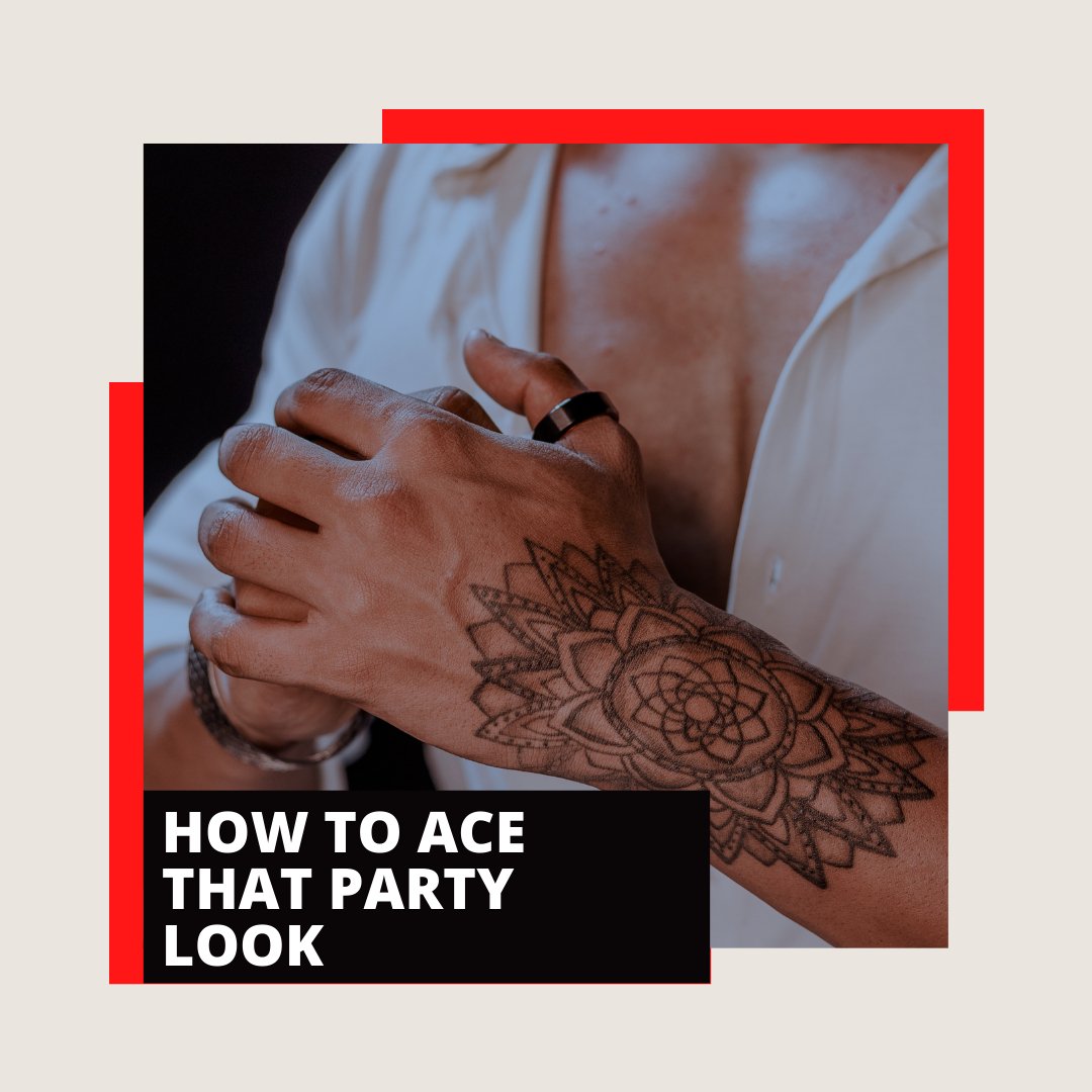 How to Ace the Party Wear Look Like A Boss? - INOX Jewelry for Men