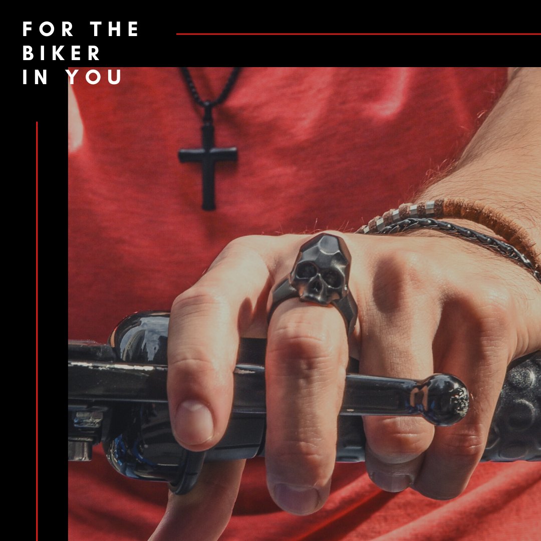 Six Style Statement Accessories to Nail That Biker Look - INOX Jewelry for Men