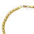 INOX JEWELRY Bracelets Golden Tone Stainless Steel 6mm High-Shine Spiga Chain Link Bracelet BR21601G