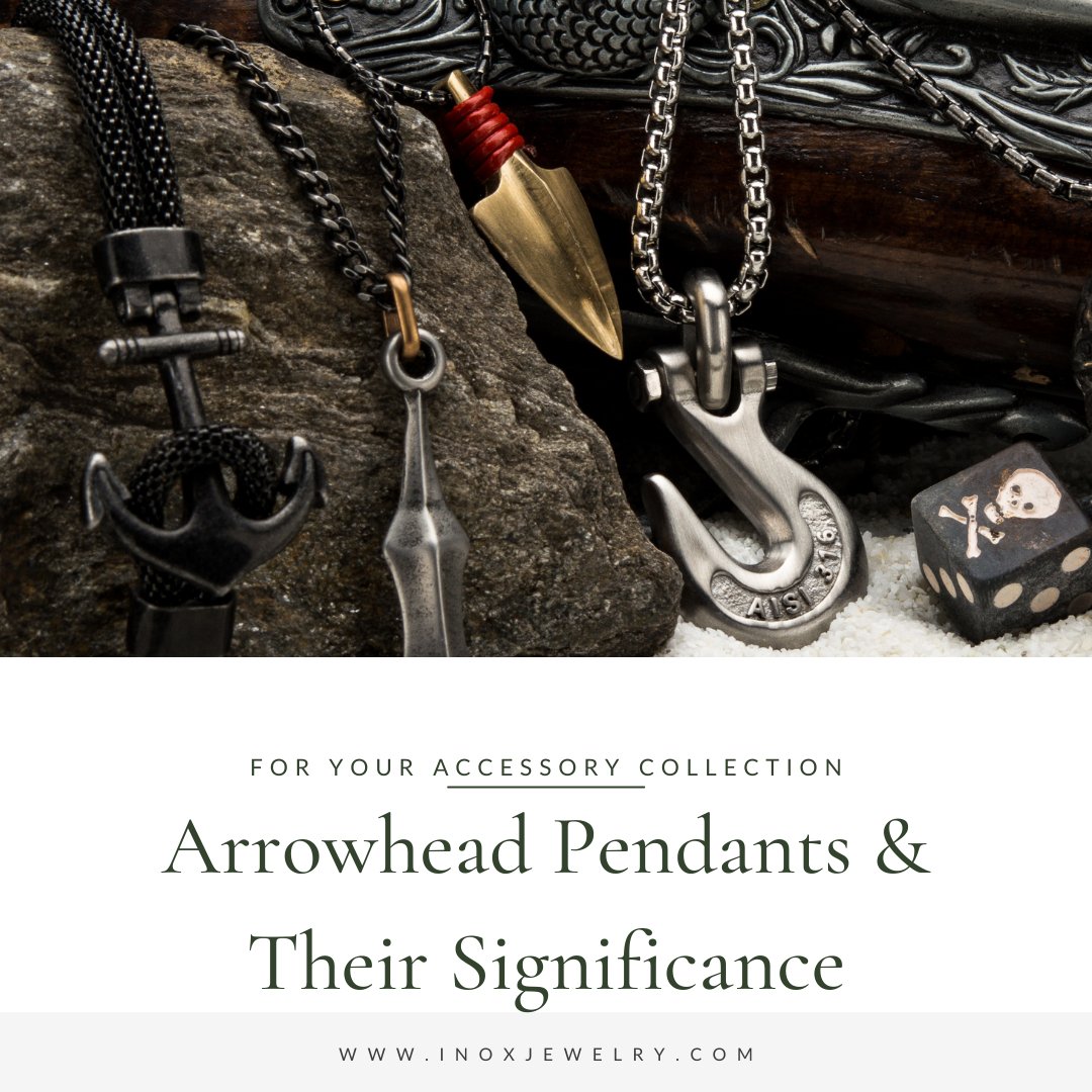 Turquoise Arrowhead Pendant - Southwest Indian Foundation - 12116