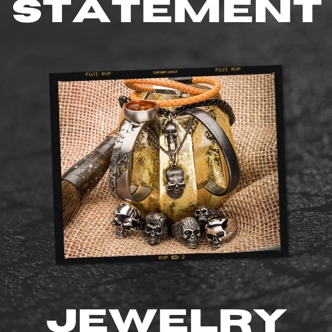 Communicating Your Style Statement through Statement Jewelry - INOX Jewelry for Men