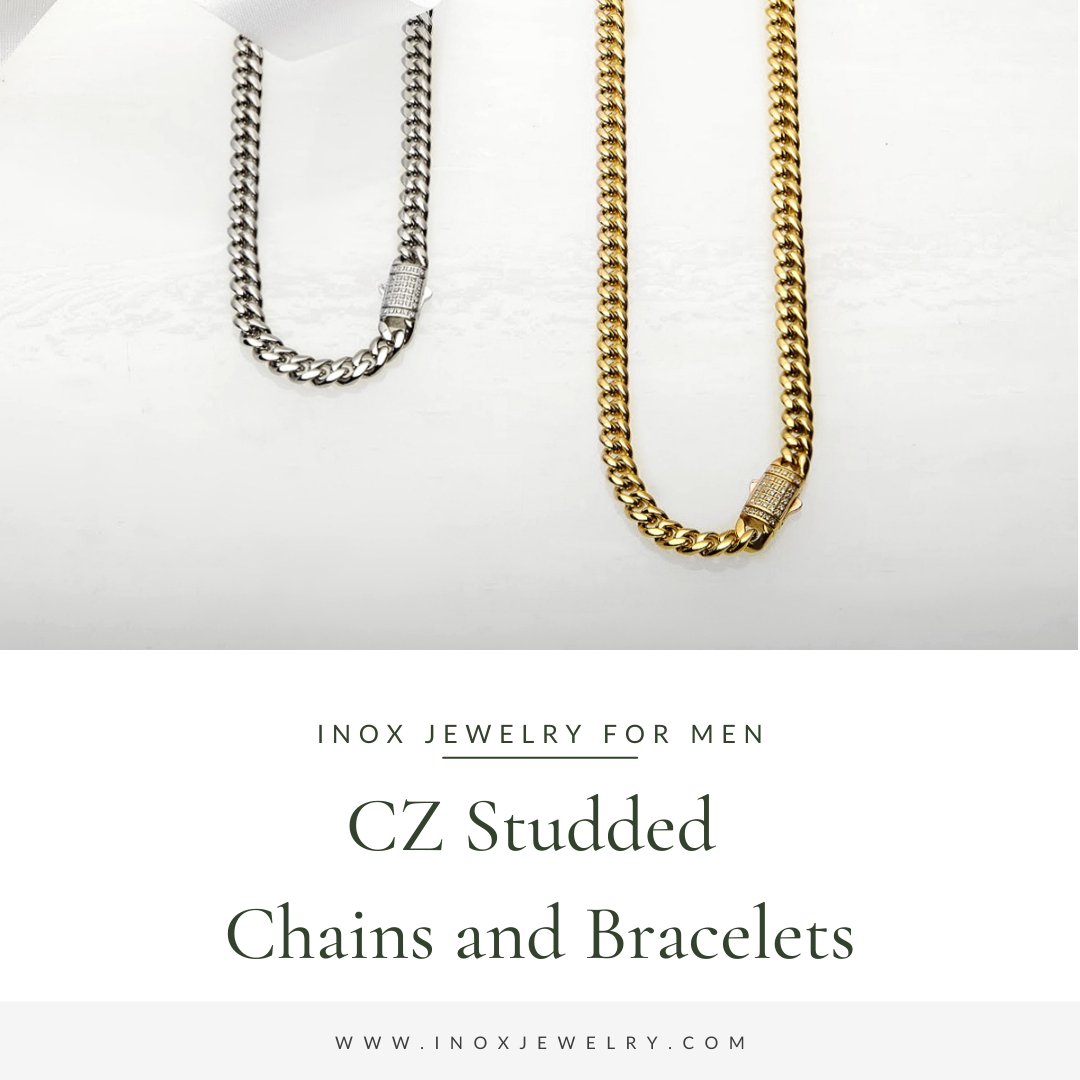 CZ Studded Chains and Bracelets: Why You Should Rock Them and Eye-Catching Options to Consider - Inox Jewelry India
