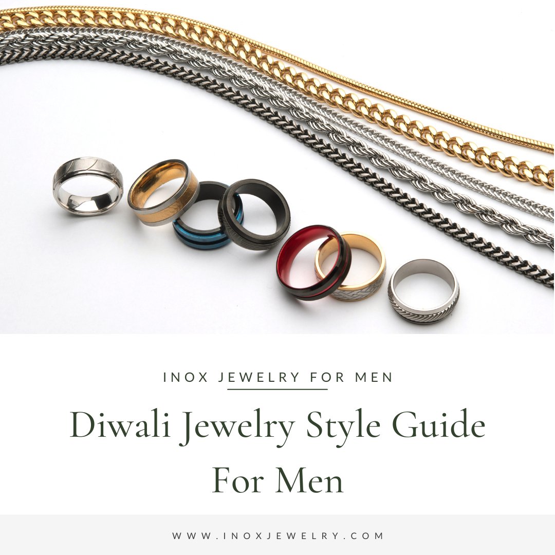 Diwali Jewelry Style Guide for Men - INOX Jewelry for Men