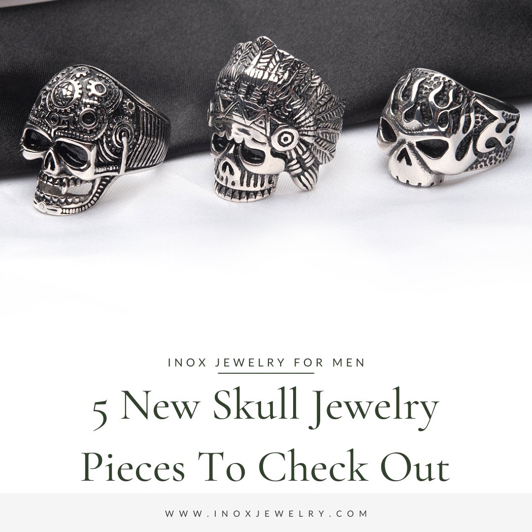 Five New Skull Jewelry Pieces To Check Out - Inox Jewelry India