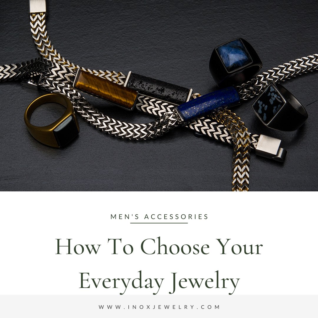 Men's Jewelry Essentials: Five Must-Haves For Every Man - Inox Jewelry India