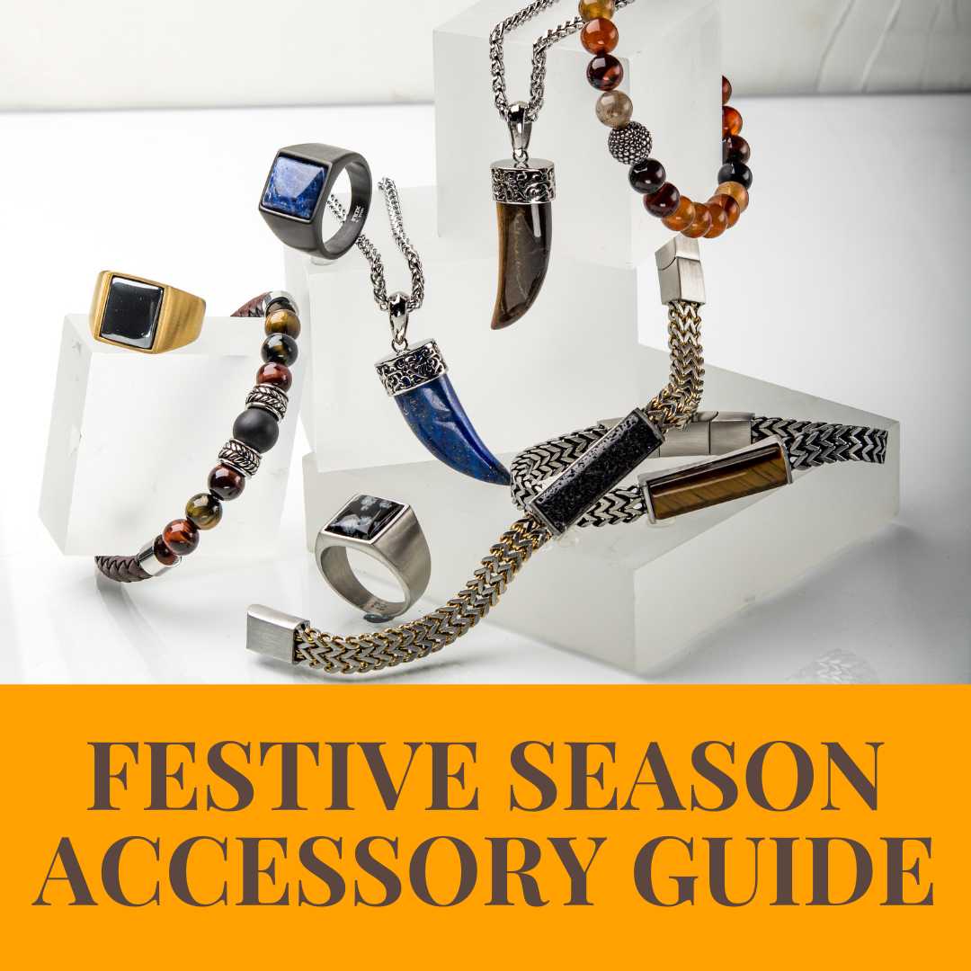 Men’s Accessories to Match with Ethnic Outfits This Festive Season - INOX Jewelry for Men