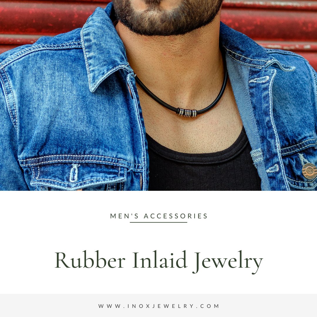 Rubber Inlaid Jewelry for Absolute Beginners - INOX Jewelry for Men