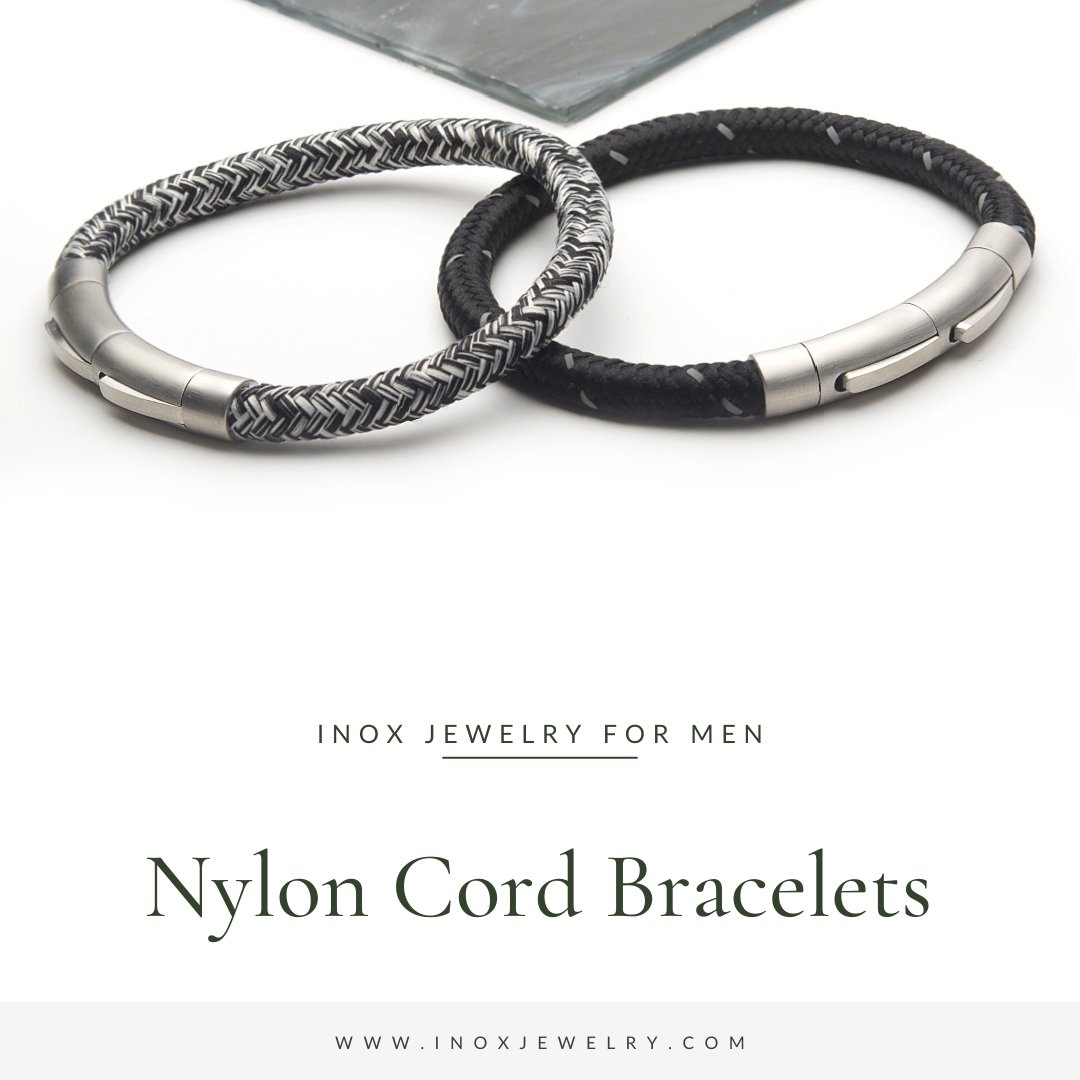 What Do You Need To Know About Nylon Cord Bracelets For Men? - INOX Jewelry for Men