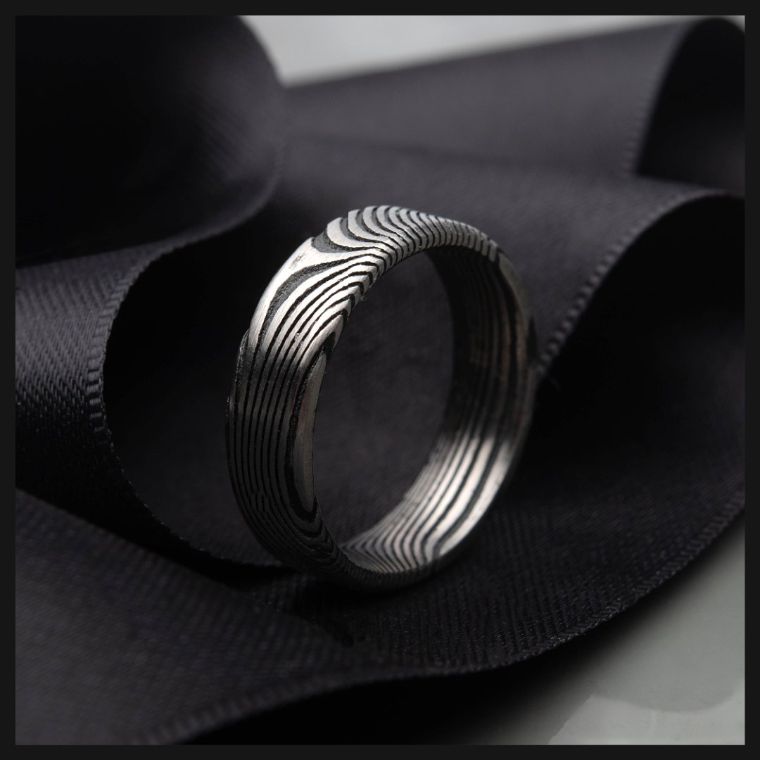 Damascus Steel Rings