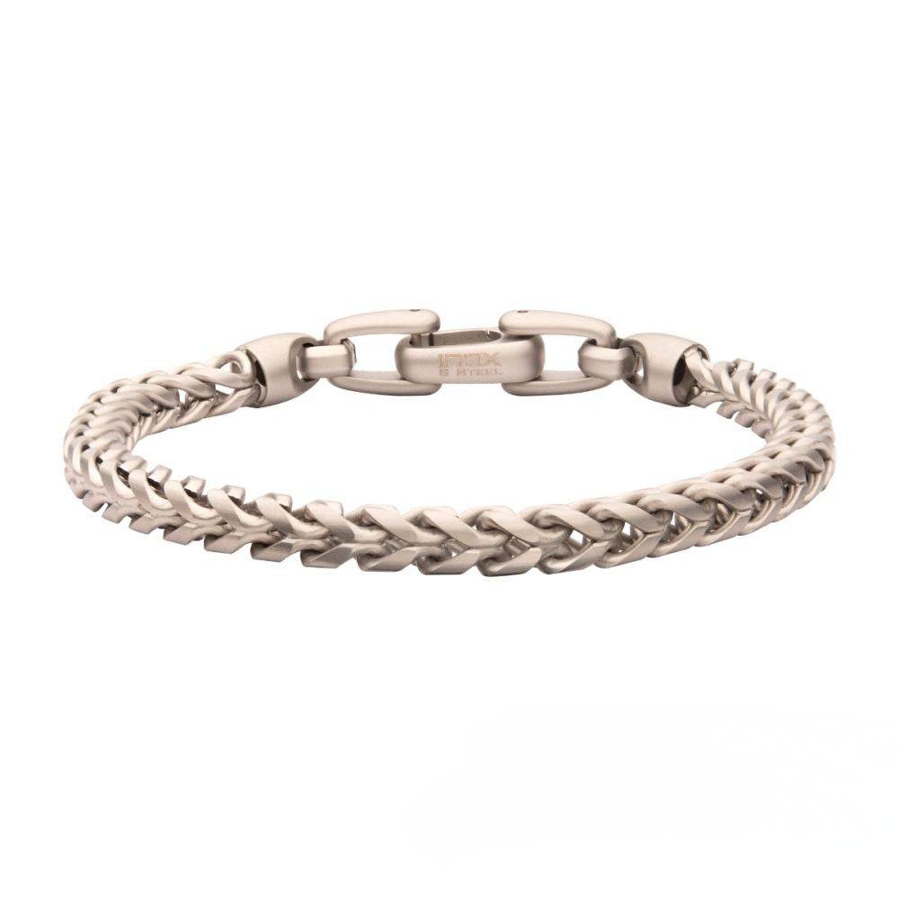 5mm Stainless Steel Franco Chain Bracelet for Comfort