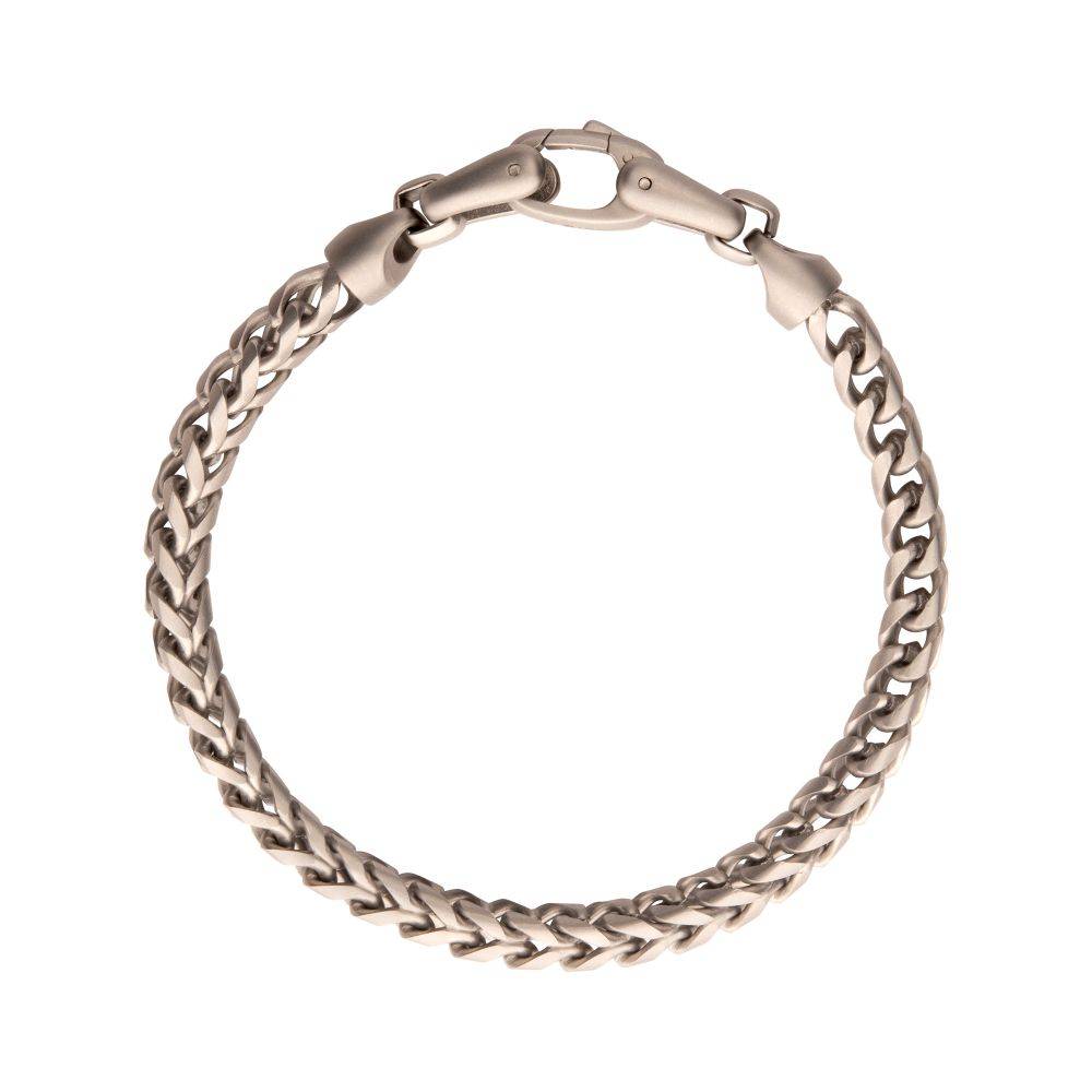 5mm Stainless Steel Franco Chain Bracelet for Comfort