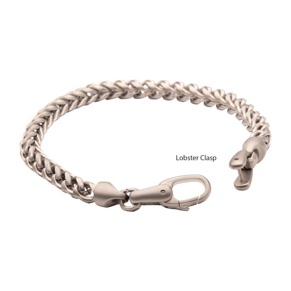 5mm Stainless Steel Franco Chain Bracelet for Comfort