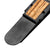 INOX JEWELRY Accessories Gray Stainless Steel Inlayed Zebra Wood Money Clip SSMC14458