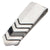 INOX JEWELRY Accessories Silver & Black Stainless Steel Arrow Design Moneyclip SSM11517