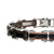 INOX JEWELRY Bracelets Black and Rose Tone Stainless Steel Reversible Block Pattern Adjustable Bracelet BRDDS10