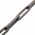 INOX JEWELRY Bracelets Gunmetal Silver Tone Stainless Steel 6mm Paperclip Link Chain Bracelet