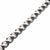 INOX JEWELRY Bracelets Silver Tone Stainless Steel Matte Finish 10mm Large Chain Bracelet BRSTV10M-85