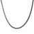 INOX JEWELRY Chains Silver Stainless Steel 5mm Matte Finish Byzantine Link Chain NSTC34260-24