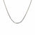 INOX JEWELRY Chains Silver Tone Stainless Steel 2mm Mariner Link Chain