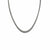 INOX JEWELRY Chains Silver Tone Stainless Steel 3.5 mm Two-Face Diamond Cut Design Chain