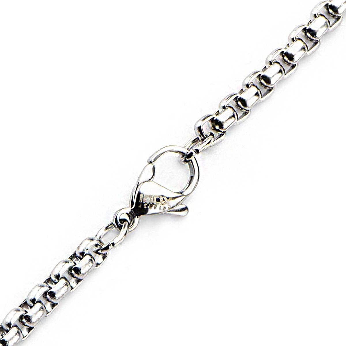 3mm Rounded Box Chain Buy Silver Stainless Steel 3mm Polished Rounded Box Chain Online - Inox ...