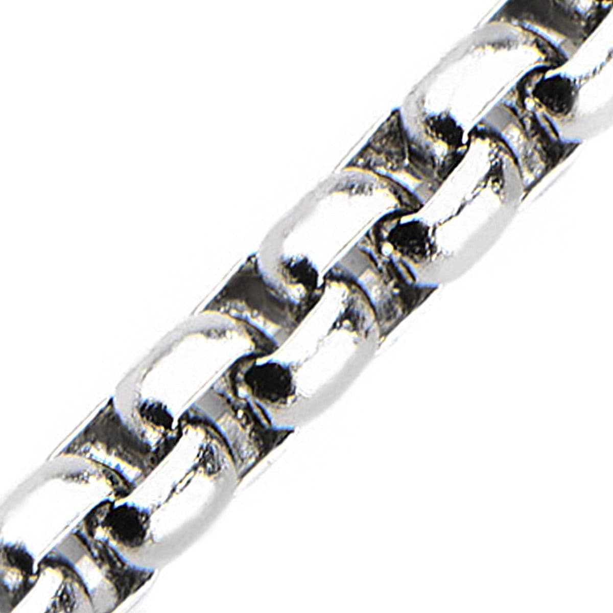 3mm Rounded Box Chain Buy Silver Stainless Steel 3mm Polished Rounded Box Chain Online - Inox ...