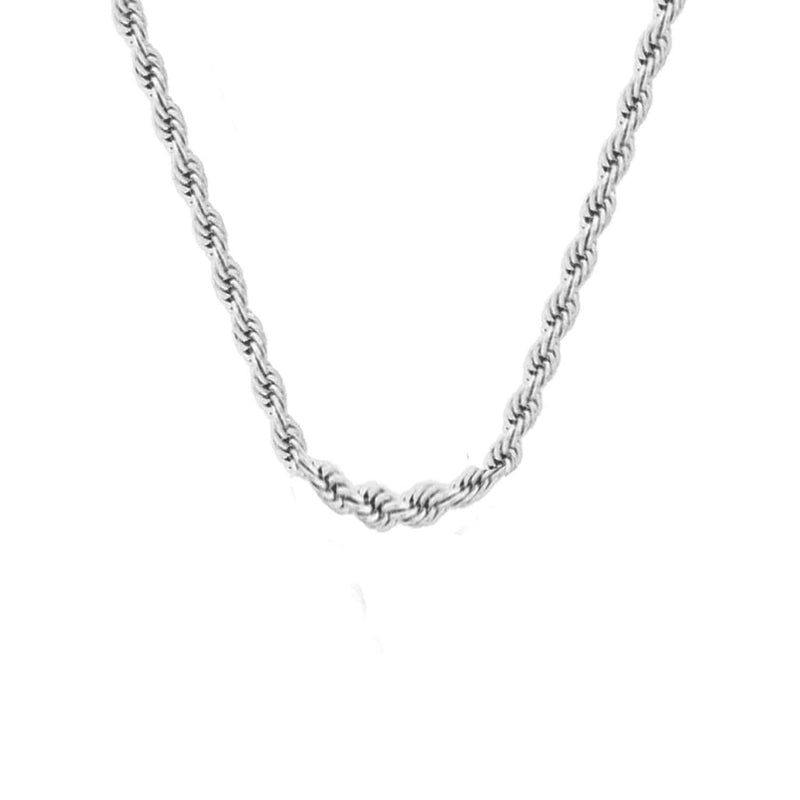 Buy Silver Stainless Steel Polished 3.5mm French Rope Chain Online ...