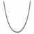 INOX JEWELRY Chains Silver Tone Stainless Steel Polished 4 mm Round Wheat Chain
