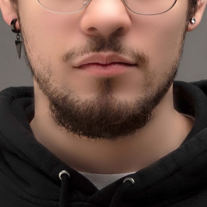 INOX JEWELRY Earrings Black Stainless Steel Dangling Spike Bali and Prong Set CZ Stud Mismatched Earrings SSEH929K-BP