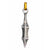 INOX JEWELRY Pendants Gold & Silver Stainless Steel Oxidized Finish Antique Spearhead Pendant SSP3114NK1