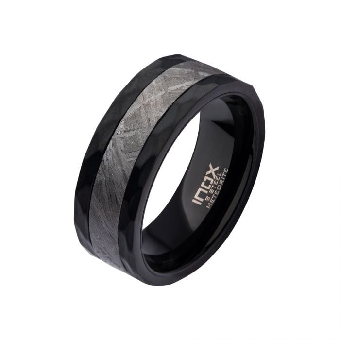Meteorite Rings Collection for Men | INOX Jewelry - INOX Jewelry for Men
