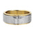 INOX JEWELRY Rings Golden Tone and Silver Tone Stainless Steel Spinner Prayer Band Ring