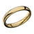 INOX JEWELRY Rings Golden Tone Stainless Steel Polished 3mm Band