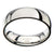 INOX JEWELRY Rings Silver Tone Stainless Steel Classic 6mm Glossy Band