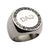 INOX JEWELRY Rings Silver Tone Stainless Steel Engraved DAD Round Greek Key Ring
