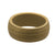 INOX JEWELRY Rings Tan Silicone 9mm Double Lined Safety Band Ring