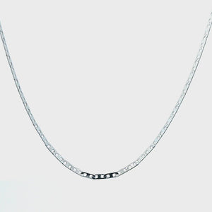 Silver Stainless Steel 2mm Mariner Link Chain
