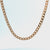 18K Gold Plated Stainless Steel 4mm Curb Chain