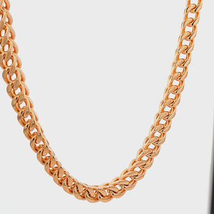 Necklaces Stainless Steel Loop Chain Necklace Chn3011 Gold / 16 Wholesale Jewelry Website Gold Unisex