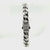 Lab Grown Diamond Silver Tone Stainless Steel 10mm Miami Cuban Chain Bracelet with Double Tab Box Clasp